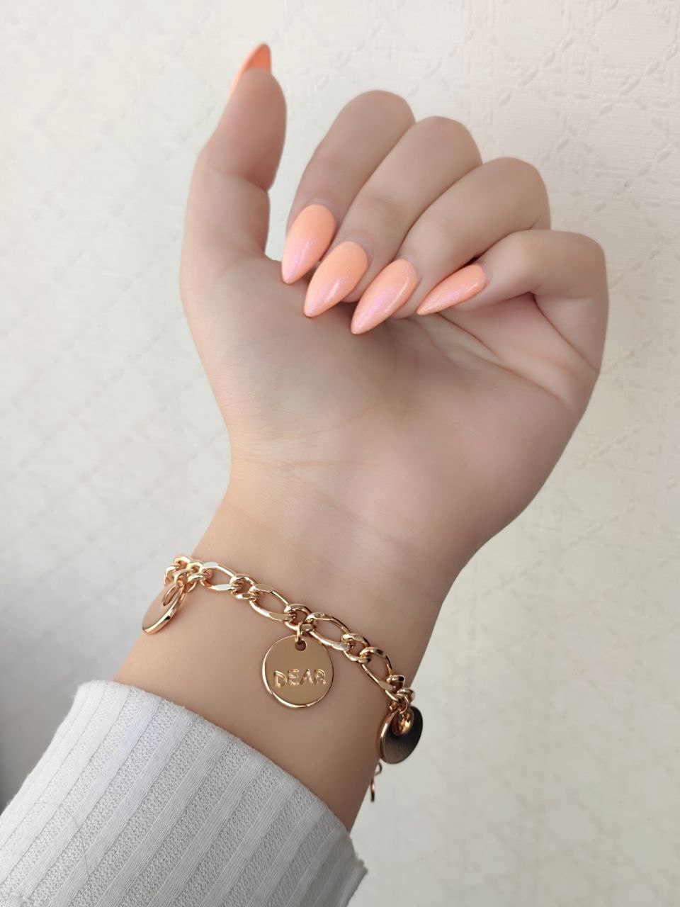 دستبند آویز DEAR مارک ژوپینگ کیفیت عالی رنگ ثابت کد 1217157 — تصویر ۳